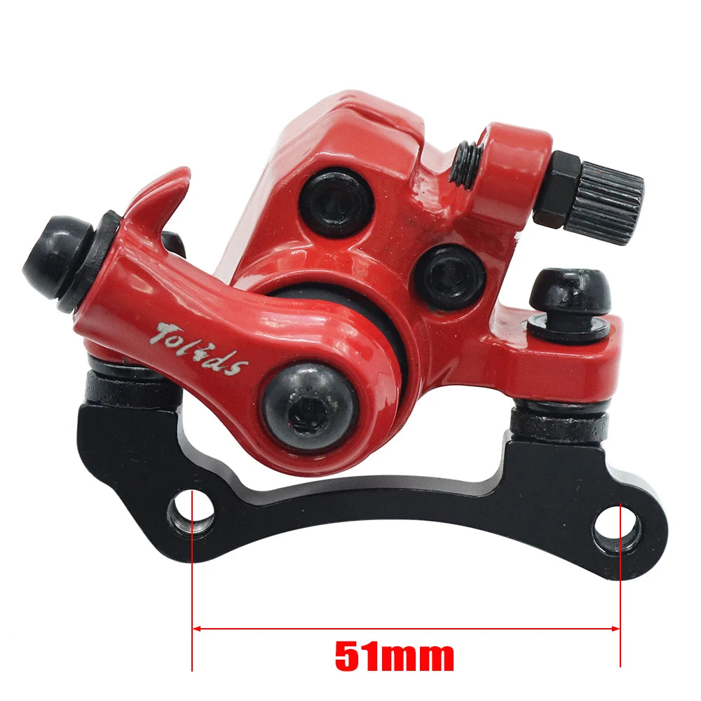 KuGoo M4 and M4 Pro Electric Scooter Iron Disc Brake Caliper Folding Scooter Front and Rear Wheel Brake Device Accessories