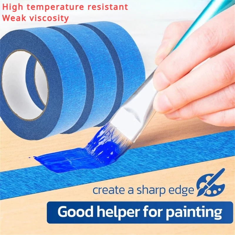 Ruban de Peinture — Ensemble de 3 Rouleaux Masquage Précision