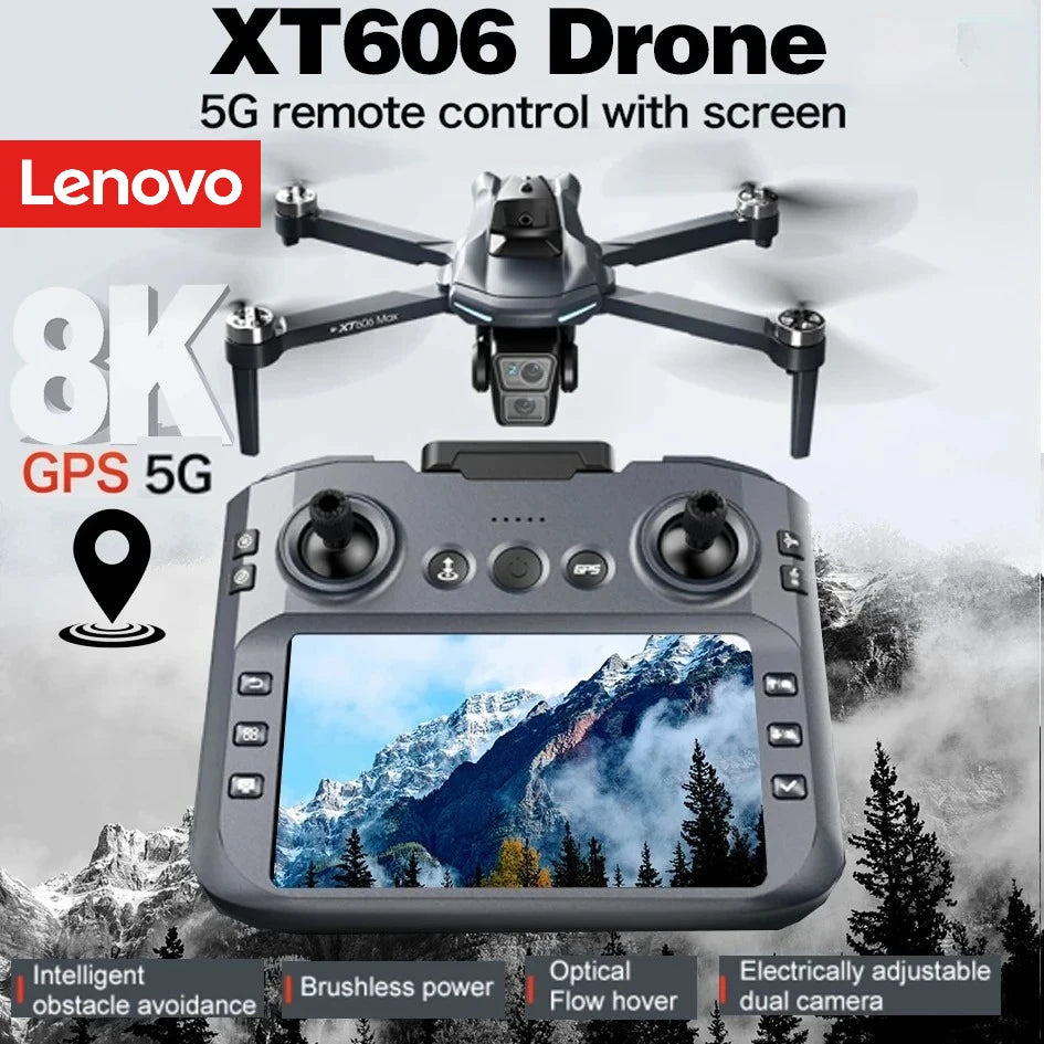 Drone GPS 8K sans fil — double caméra HD, WiFi 5G FPV, évitement d'obstacles, quadricoptère brushless RC