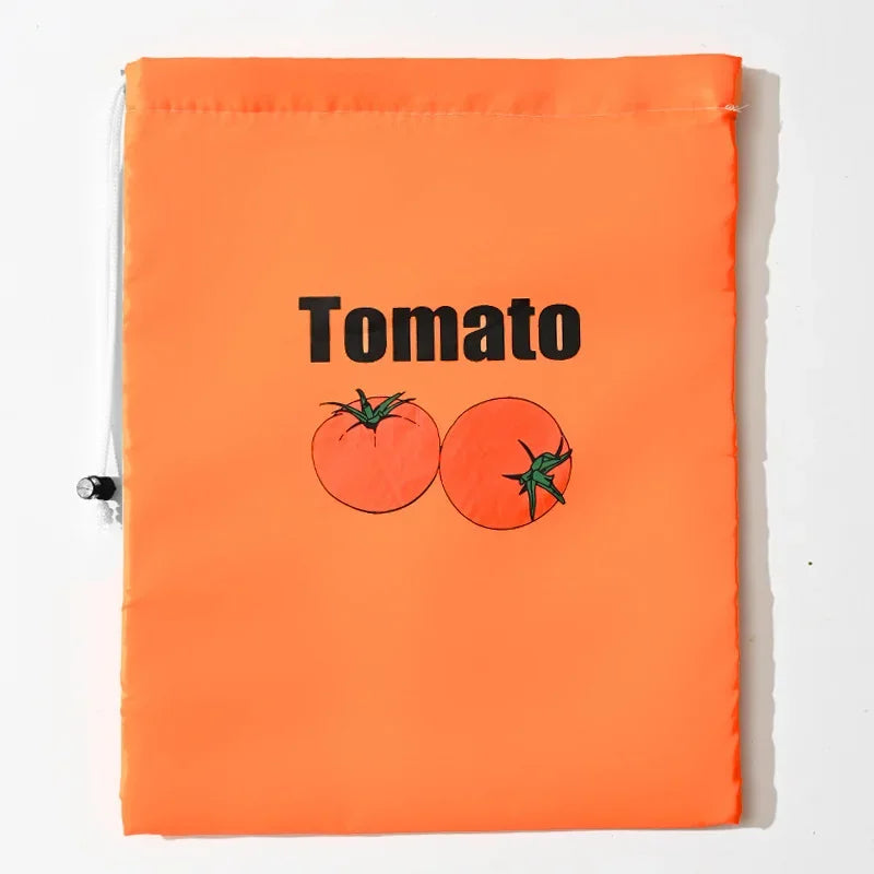 ‌ "Bouche de conservation isotherme – Organisateur de rangement réutilisable pour bananes, laitues et légumes (fermeture à cordon)"