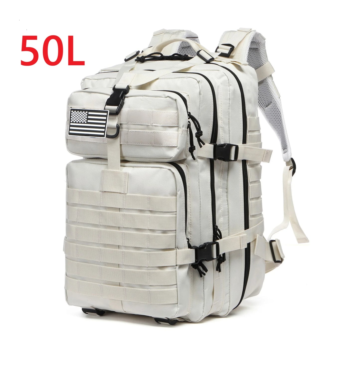 25L/50L robuste en Nylon imperméable à l'eau tactique sport Trekking pêche chasse Camping randonnée sac à dos sacs à dos en plein air
