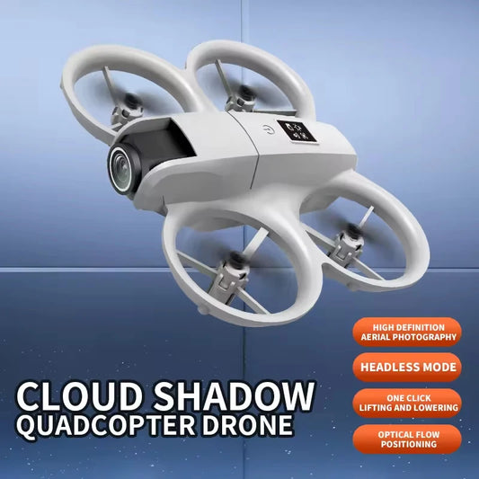 New Professional WIFI FPV Hover Mini Drone with 4K Camera, Colorful Lights, Foldable RC Drone, RC Quadcopter, Gift Toys
