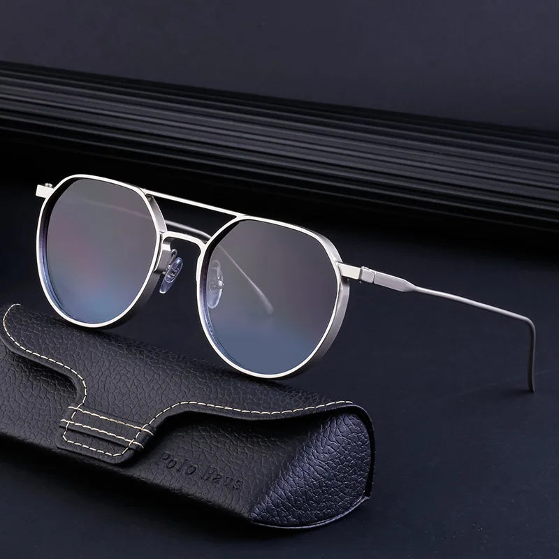 Lunettes de soleil ovales vintage pour hommes — livraison directe, nouveau