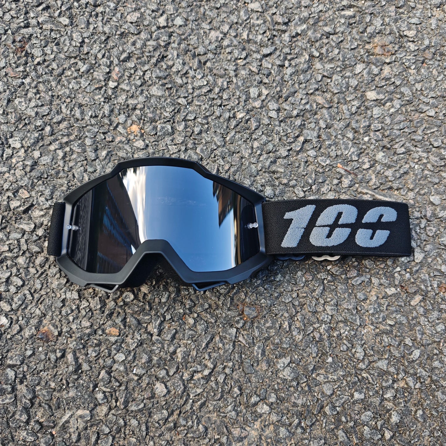 Lunettes Moto Course Anti-Poussière Coupe-Vent — Motocross Cyclisme Ski