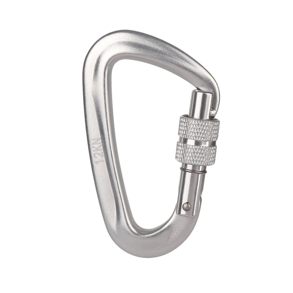 Accessoires de verrouillage principal de sécurité en aluminium de qualité, équipement de protection d'alpinisme, mousqueton professionnel, crochets pour clés d'escalade