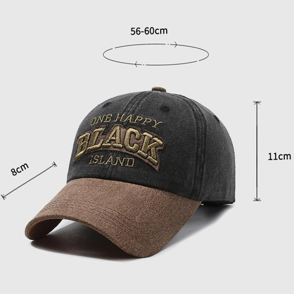 Men's FS Green Brown Letter Baseball Cap, Women's Hip Hop Snapback Hat, Vintage Street Trucker Hat, Trendy Golf Cap