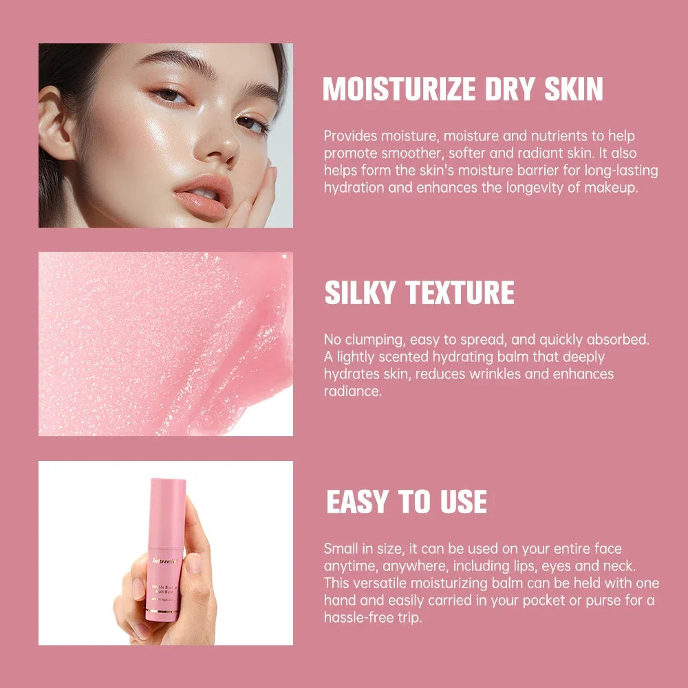 Wrinkle Bounce Multi-Moisture Balm, Collagen Multi Balm Stick, Multi-Cream, Korean Dull Cosmetics