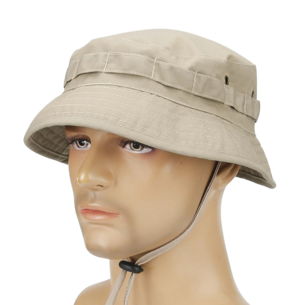 Chapeau Boonie Camouflage Pliable — Pêche, Chasse, Randonnée & Plage