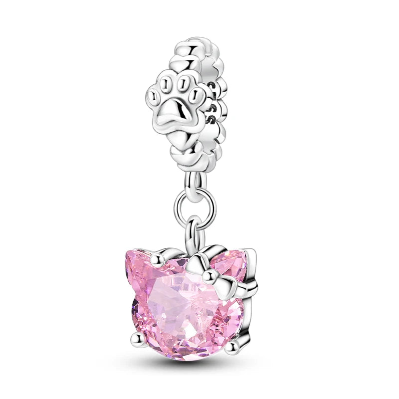 Breloques en argent Sterling 925, pendentifs en perles, arbre de vie, tortue, amour, pierres précieuses, tournesol, pour femmes, Bracelet, bijoux cadeau, nouvelle collection