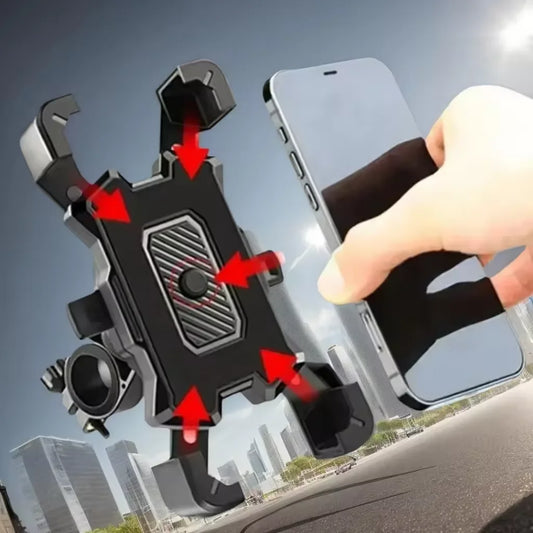 360 °   Support de téléphone de vélo électrique rotatif pour Smartphone équitation vtt vélo Moto support GPS support antidérapant cyclisme