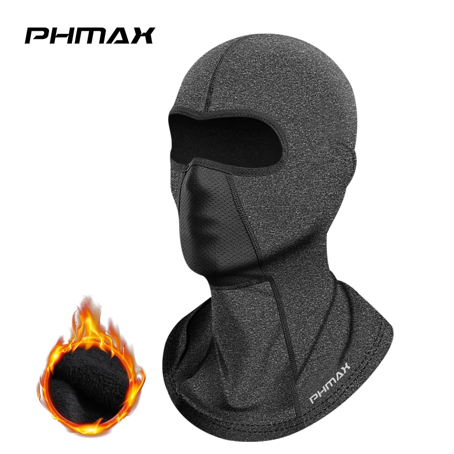 Masque d'équitation moto — protection vent et chaleur, masque complet respirant, cagoule, écharpe