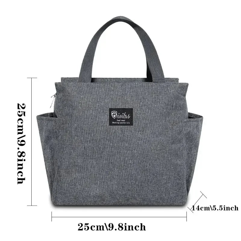 Sac isotherme portable pour déjeuner et boissons — mignon, thermique, pique-nique, cadeau enfants