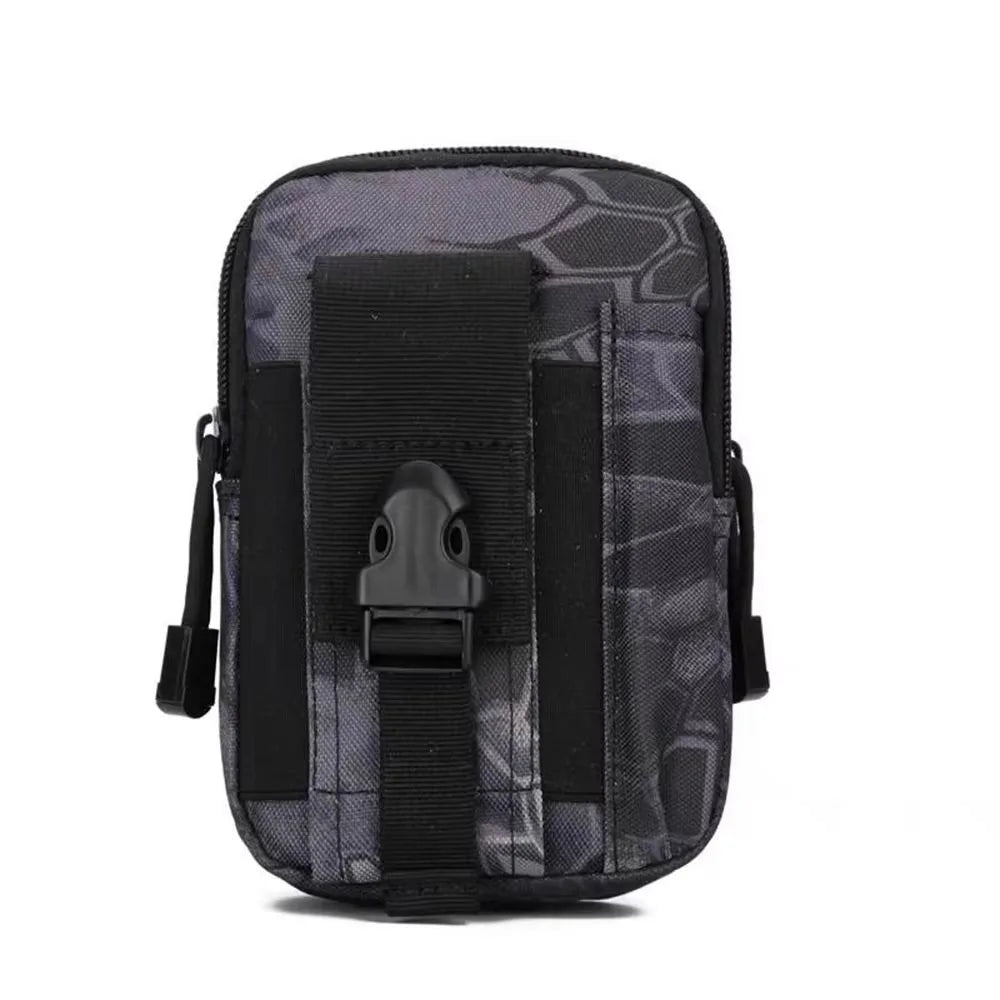 Sac de taille tactique pour hommes, sac Molle de chasse en plein air, Pack EDC multifonction, Sport, randonnée, chasse, outils de travail, pochette pour téléphone portable