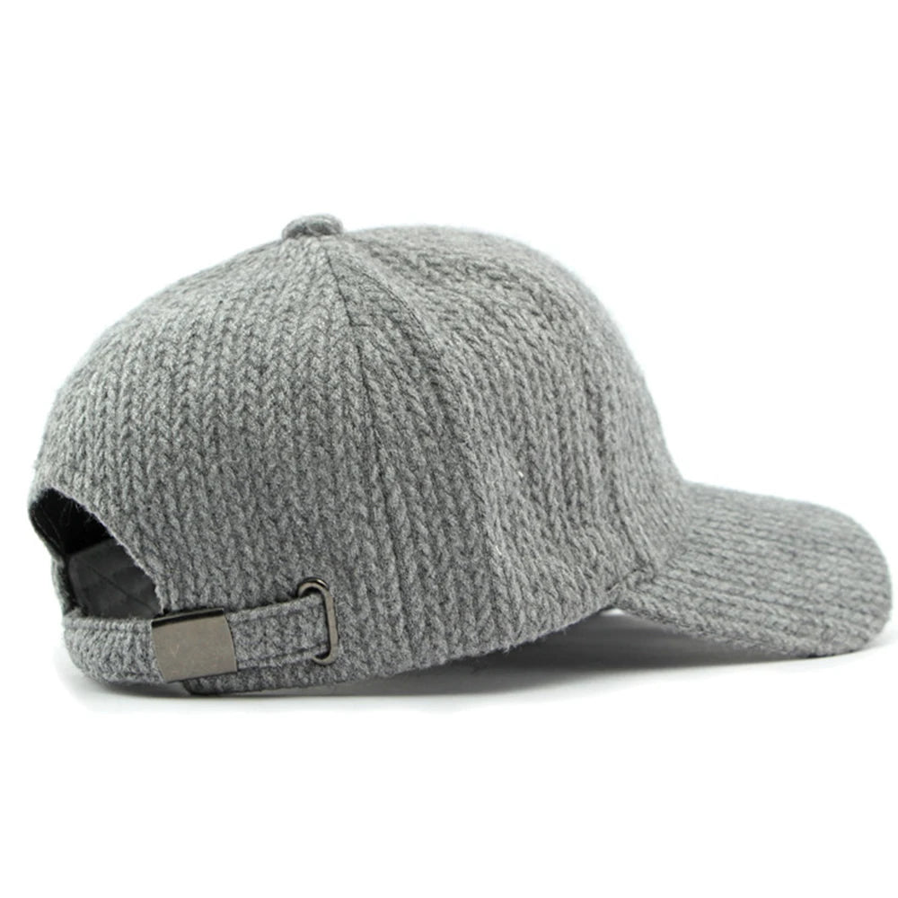 FS Luxury Brand Grey Beige Baseball Caps for Men, High Quality Wool Hat for Women, Brown Streetwear Trucker Cap, Men's Cap 2026