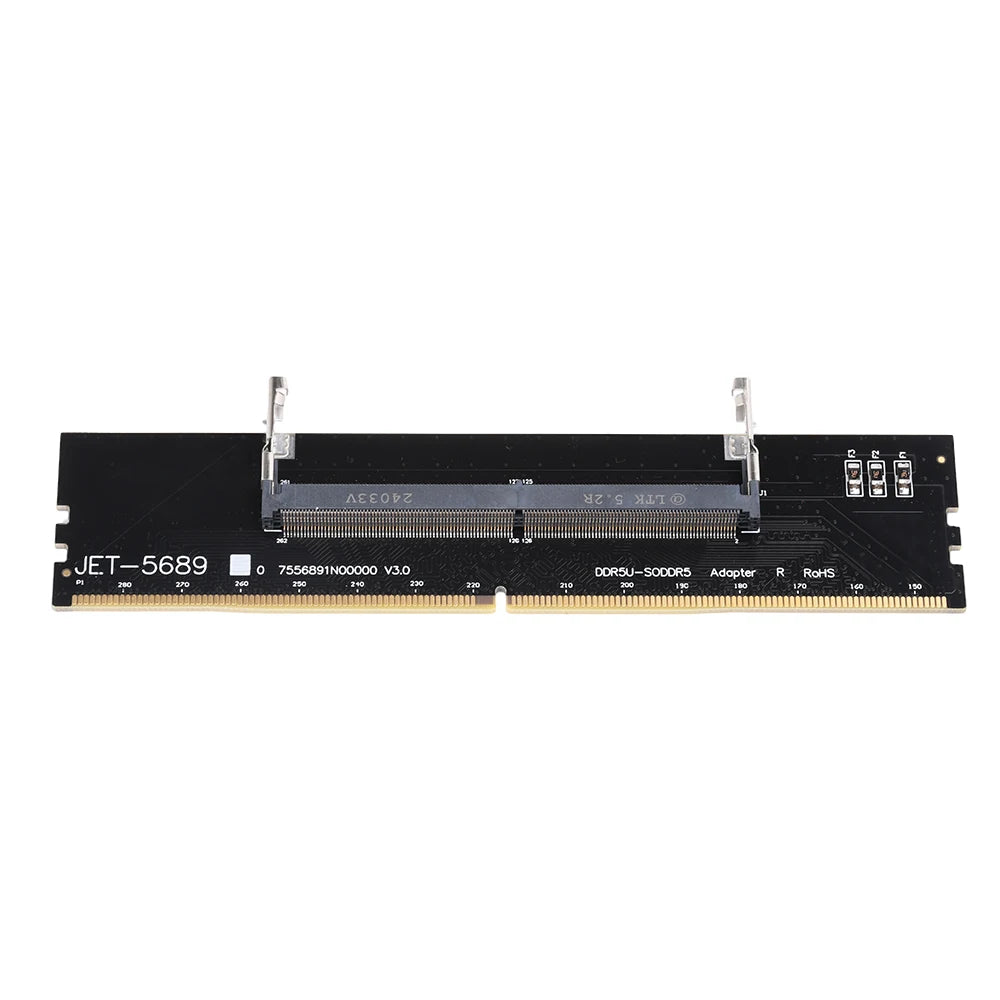 Carte adaptateur de mémoire pour ordinateur portable DDR3 DDR4 DDR5, carte SO-DIMM vers carte PC DIMM, mini connecteur de mémoire RAM