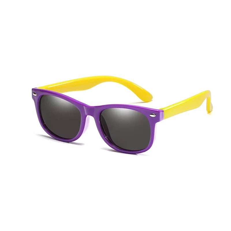 RUISIMO Kids Polarized Sunglasses TR90 Boys Girls Sunglasses Silicone Safety Glasses Children's Gift Baby UV400 Glasses