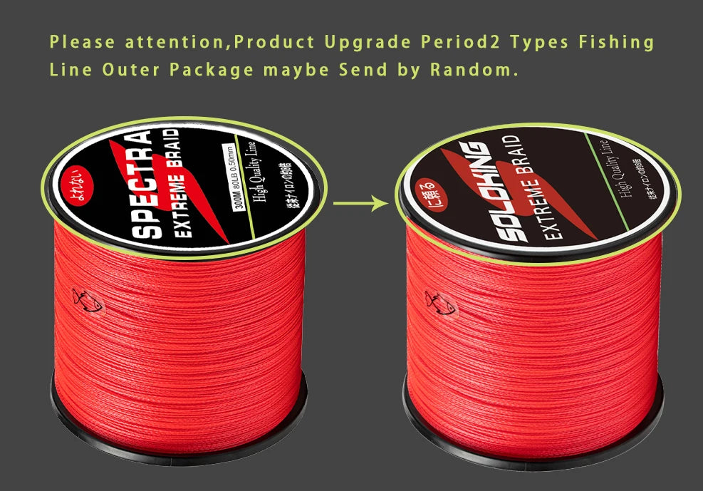 SOLOKING 300M PE tressé ligne de pêche 10LB-80LB Super fort japonais Multifilament mer ligne de pêche carpe truite bar ligne