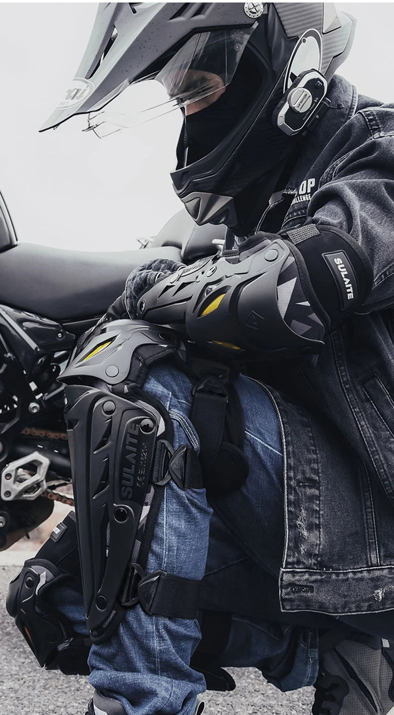 Veste moto imperméable pour homme — course, pantalon portable, vêtements moto, protection EVA