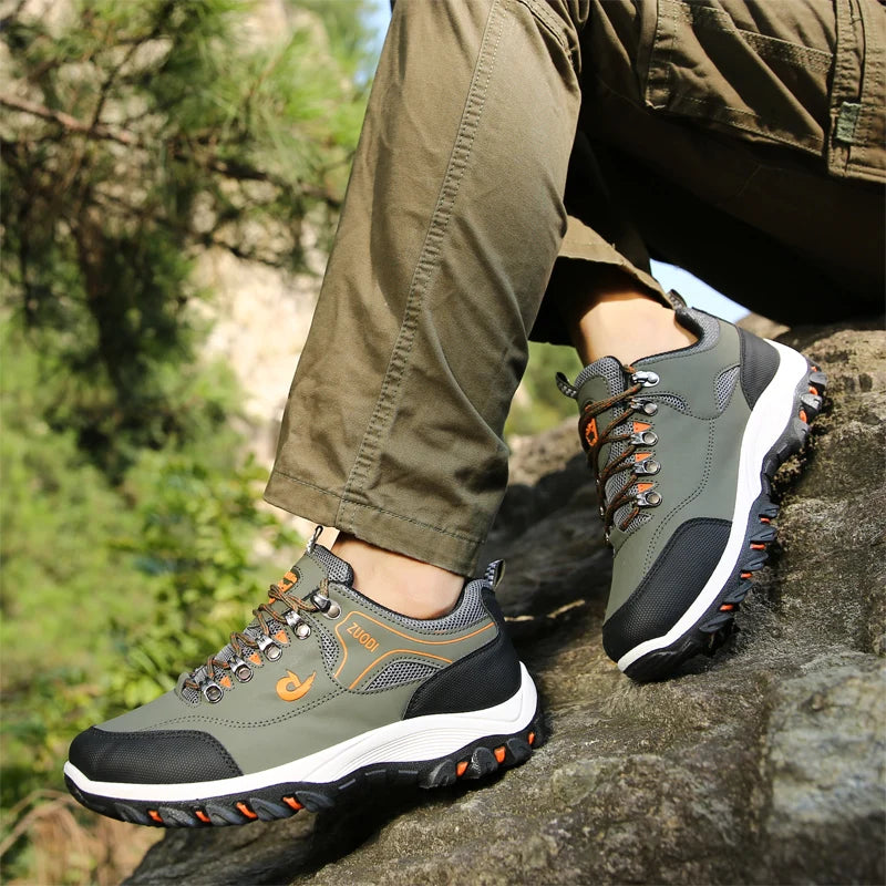 Chaussures de Randonée Homme Cuir EVA Imperméables — Grande Taille EU 38–49
