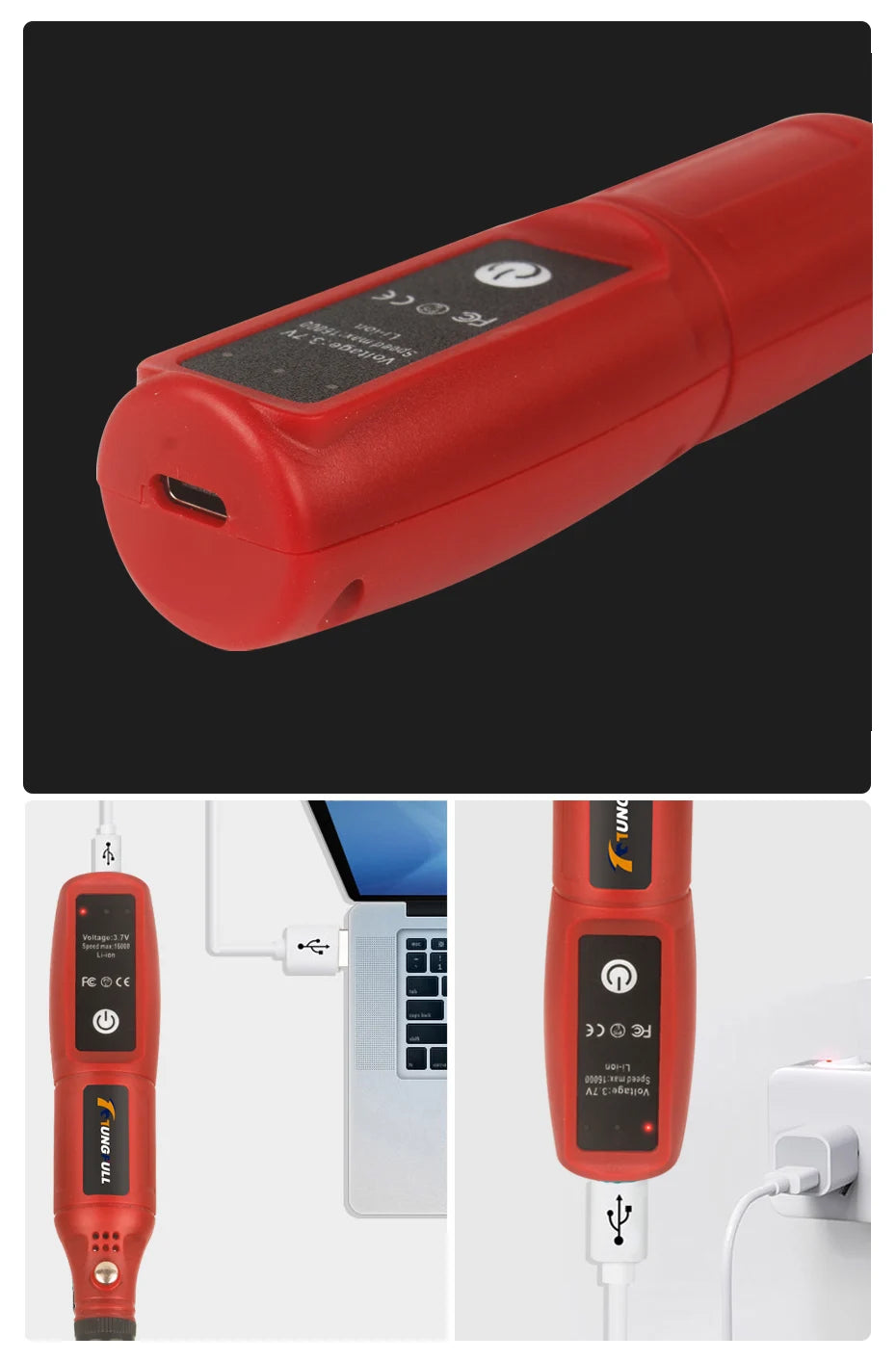 Minitaladro eléctrico USB, bolígrafo de grabado inalámbrico, recargable, herramientas Dremel, herramienta rotativa, taladro de mano inalámbrico, minipulidora