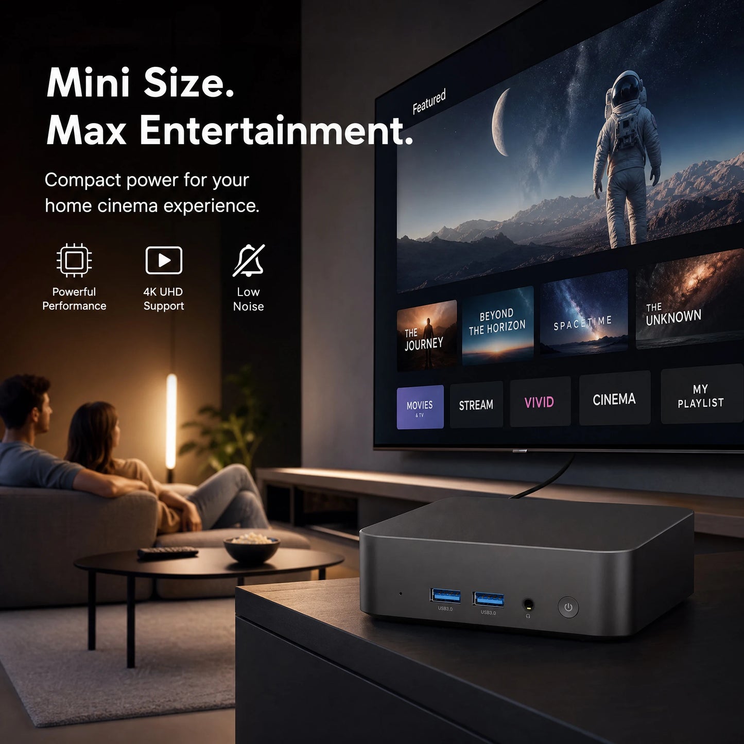 Mini PC Gaming Intel Core i9-10980HK / i3-6100U Windows 11 — 16/32 Go RAM, SSD 256Goà 2To, WiFi 6, 4K