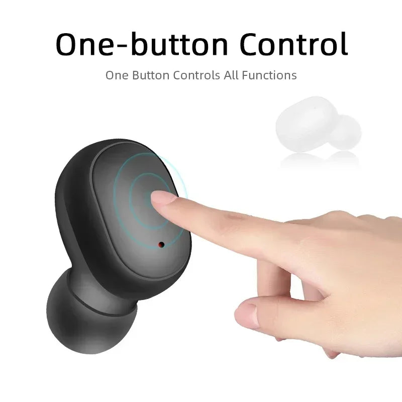 Original TWS Wireless Bluetooth Headset with Mic Earbuds Noice Bluetooth Earphones applicable to smartphones