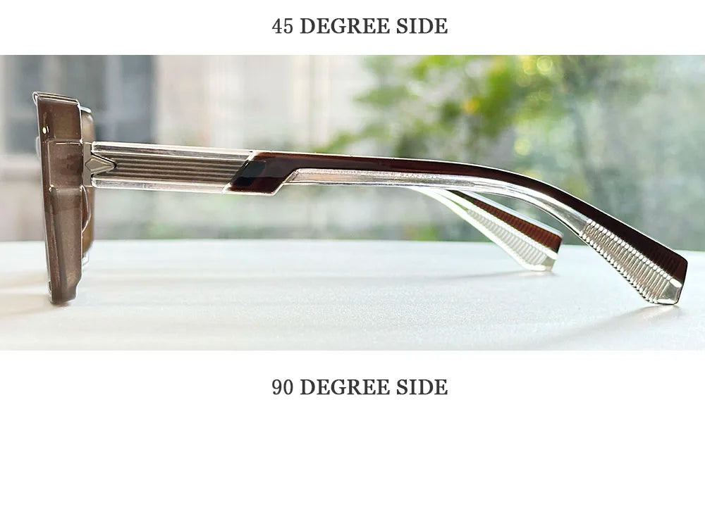 Lunettes de soleil carrées pour femmes à la mode — vintage, hommes, 2026