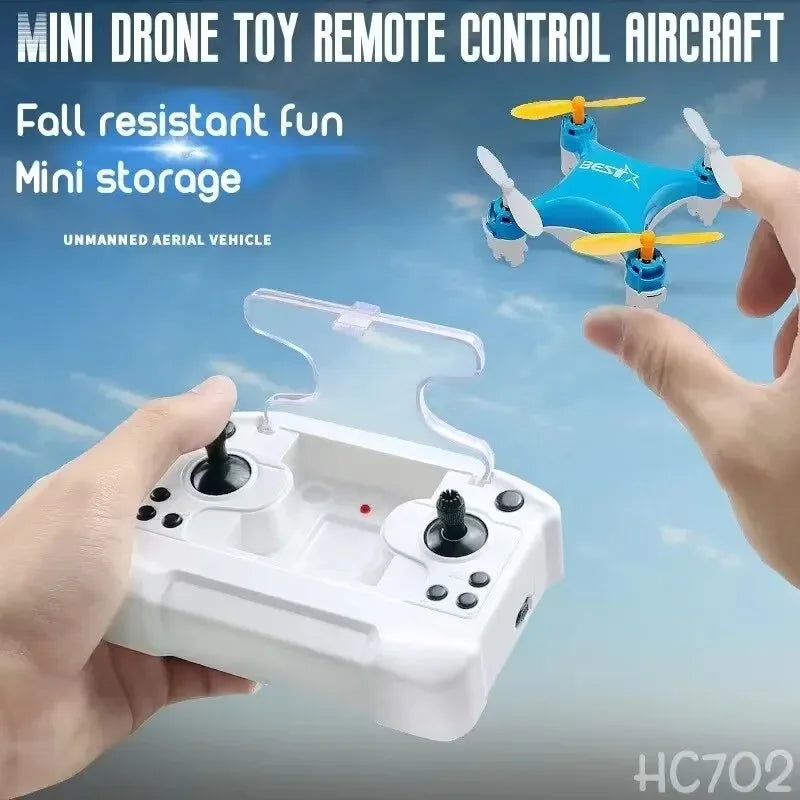 Drone Mini Avion Télécommandé Nouveau Jouet pour Enfants Micro Avion Quadricoptère à Hauteur Fixe