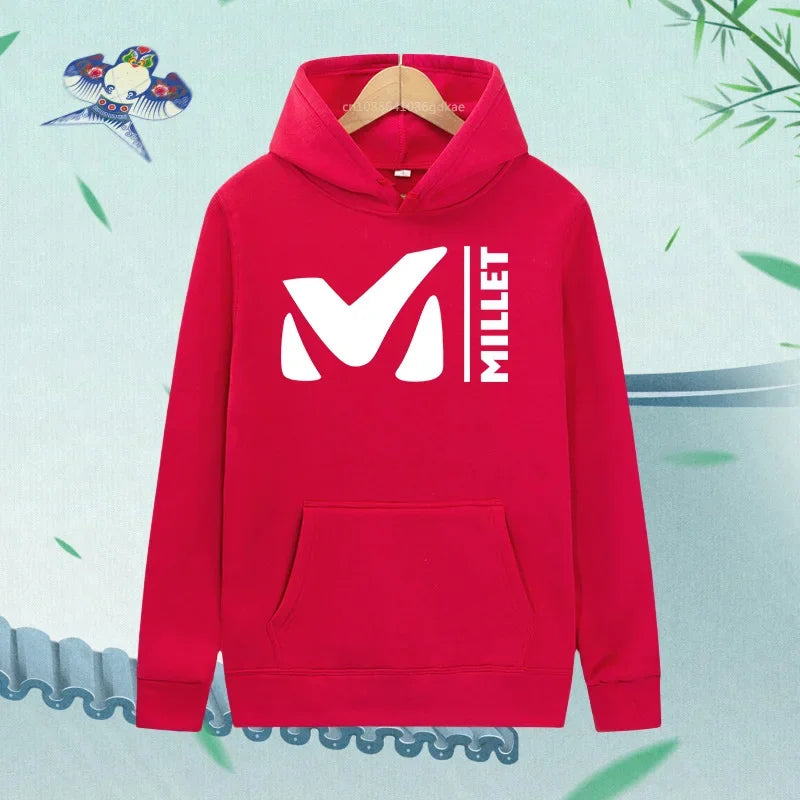Sudadera con capucha para mujer, de moda, con estampado de letras gráficas, sudadera holgada, informal, estilo Harajuku, ropa con capucha