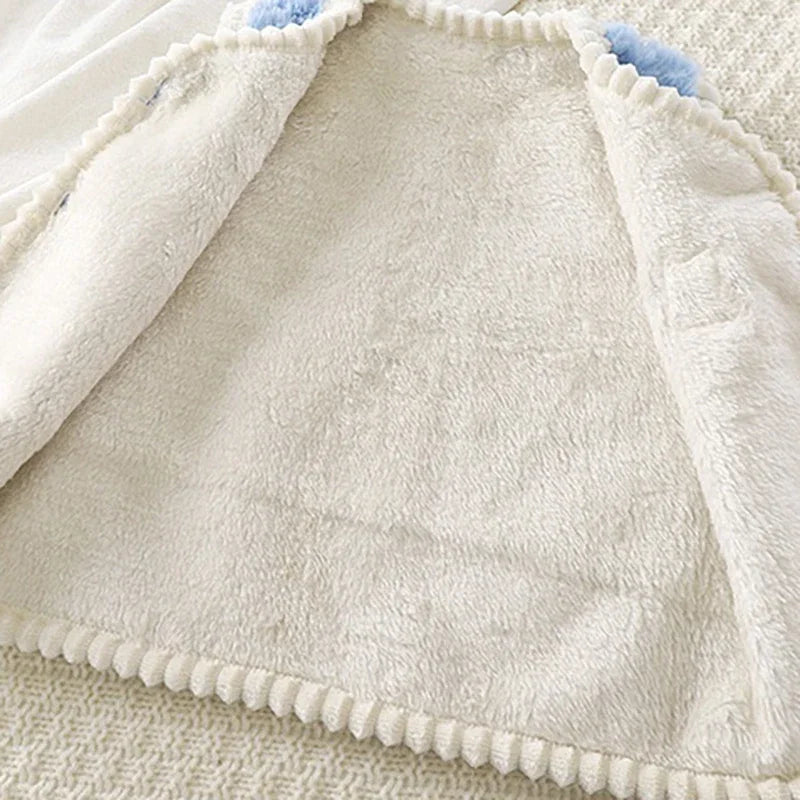 Manteau polaire pour enfants, Gilet chaud Double épaisseur, motif à carreaux, pour garçons et filles, vêtements d'extérieur sans manches, automne et hiver