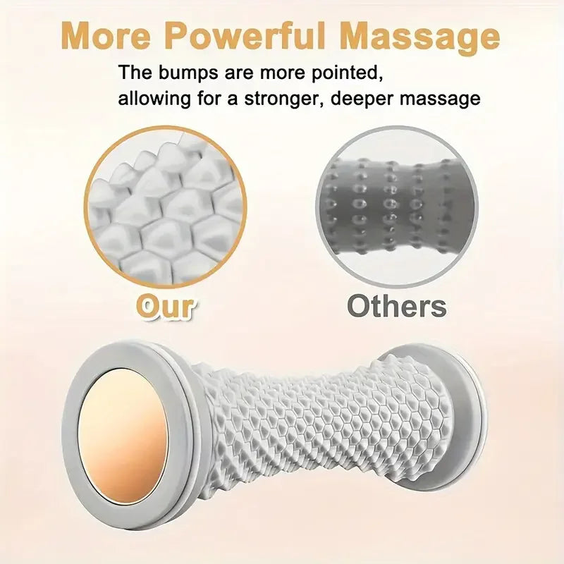 Masseur de pieds rouleau de Massage Yoga boule de Massage rouleau de Fascia plantaire soins de Relaxation musculaire rouleaux de Massage de pieds manuels en plastique