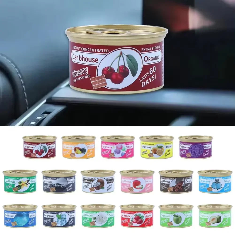 Désodorisants pour voiture, fournitures automobiles, blocs de bois en conserve, Explosion de saveur de café, fournitures déodorantes d'aromathérapie étrangère pour voiture