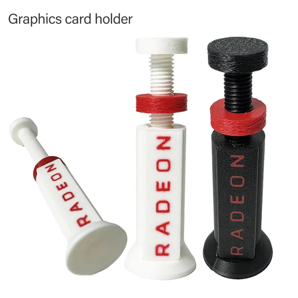 Support de carte graphique réglable anti-affaissement pour ordinateur de bureau, 1/2 pièces, pour cartes graphiques NVIDIA et RADEON