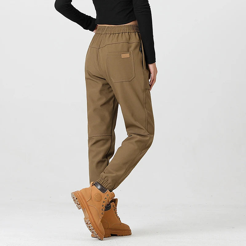 LNGXO hiver épais polaire pantalon hommes femmes imperméable coupe-vent chaud survêtement pantalon unisexe randonnée Camping escalade ski pantalon