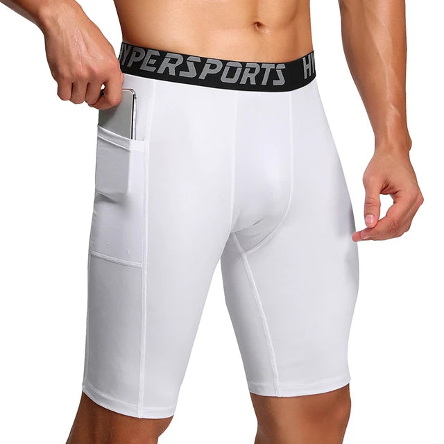 2025 Shorts de Compression hommes vêtements de Sport d'été collants d'entraînement Leggings de Fitness de gymnastique pantalons courts bas de Sport Shorts de course hommes