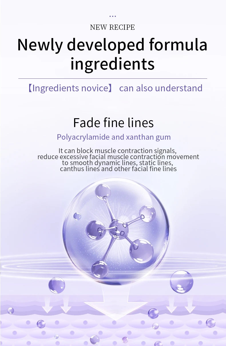 O'CHEAL – Crema antiarrugas para ojos con bola rodante, secado rápido, hidratante, ácido hialurónico, suero refrescante para ojos, atenúa las líneas finas