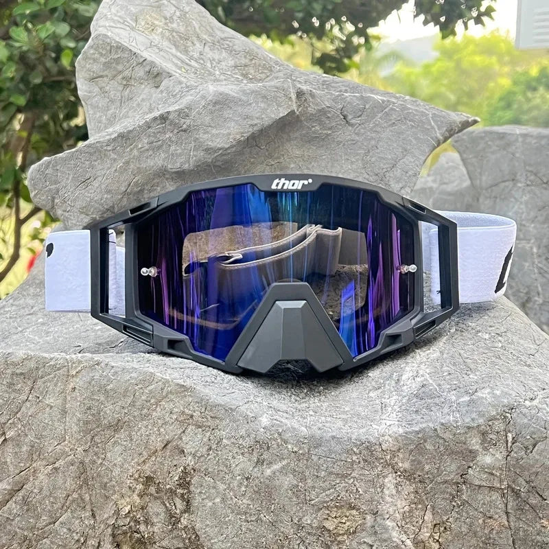 Lunettes Motocross Coupe-Vent — Casque VTT Moto Tout-Terrain Accessoires Vélo