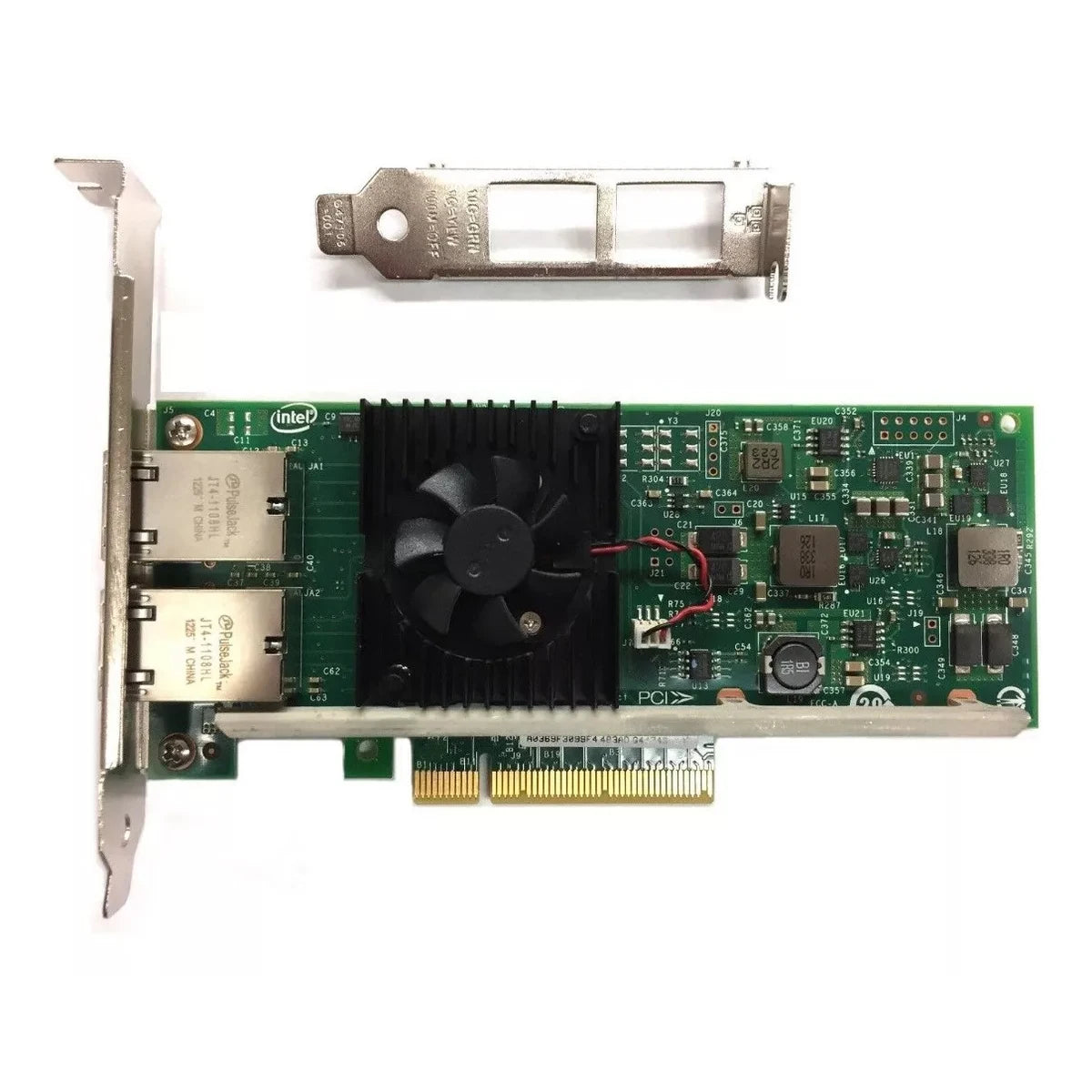 X540-T2 Chipset Intel PCIe x8 double cuivre RJ45 10Gbps Port Ethernet carte réseau PCIE-X8 X16