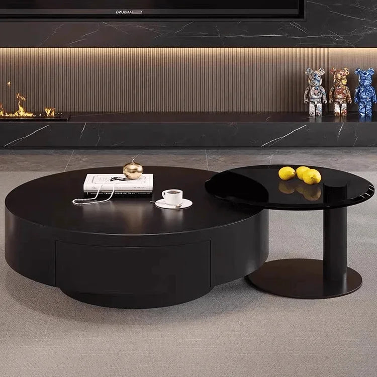Modern Round Coffee Table for Living Room, Luxury Cute Coffee Table, Nordic Decor, Living Room Furniture