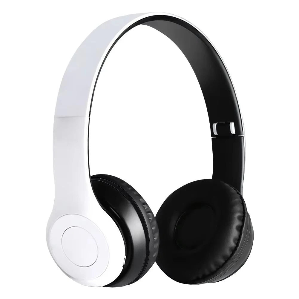 P47 Bluetooth 5.0 Wireless Headphones, Foldable, Hi-Fi Stereo Bass for Music, Gaming, for Kids Girls, for Smartphone