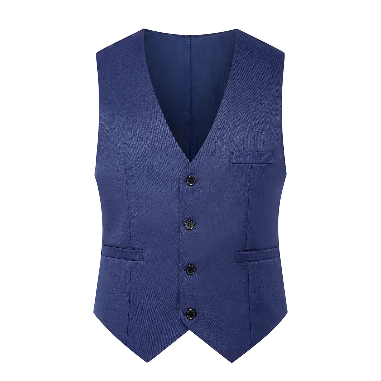 Gilet d'affaires formel pour homme slim — grande taille, décontracté, M-6XL