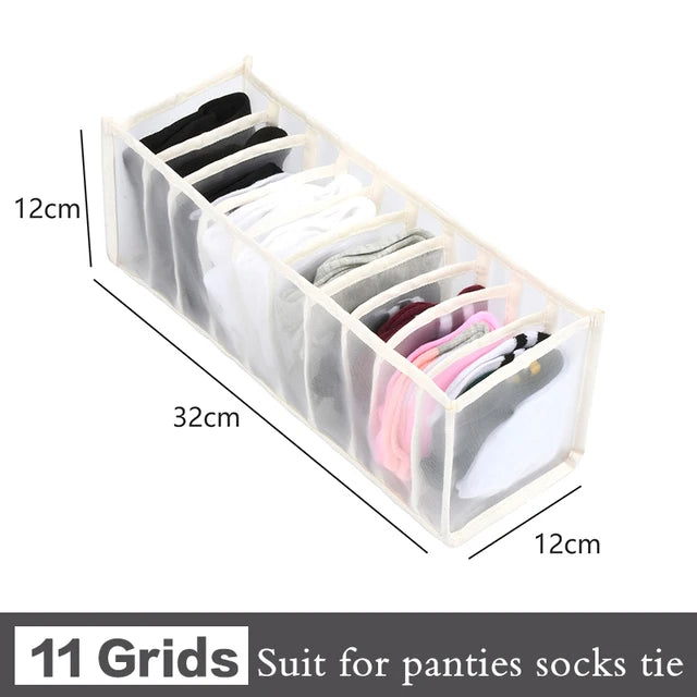 Jeans organization storage box, closet organizer, clothes organization system, drawer organizers, pants storage cabinet