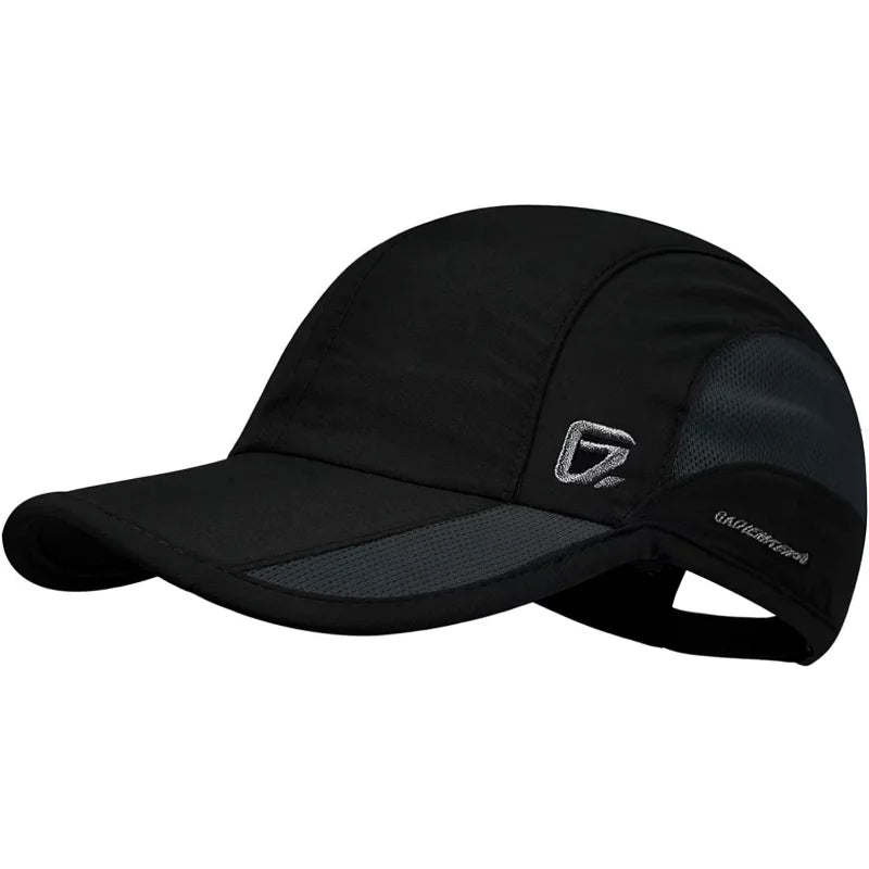 Casquette de sport unisexe à séchage rapide — réglable, légère, UPF 50+, course, randonnee, golf
