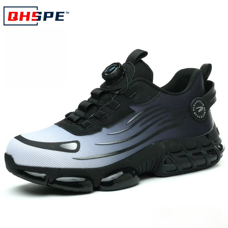 Chaussures de Sécurité Bouton Rotatif — Protection & Confort Travail