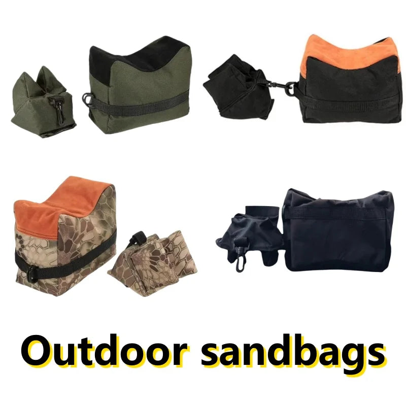 Sacs avant et arrière sacs de sable (sans sable) sac de rangement de Camping en plein air rangement d'articles portables et sacs de sable de rangement