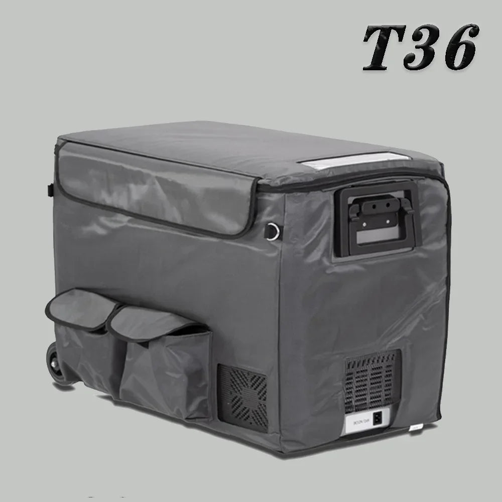 Réfrigérateur extérieur avec housse d'isolation — voyage, camping, série 25-75L