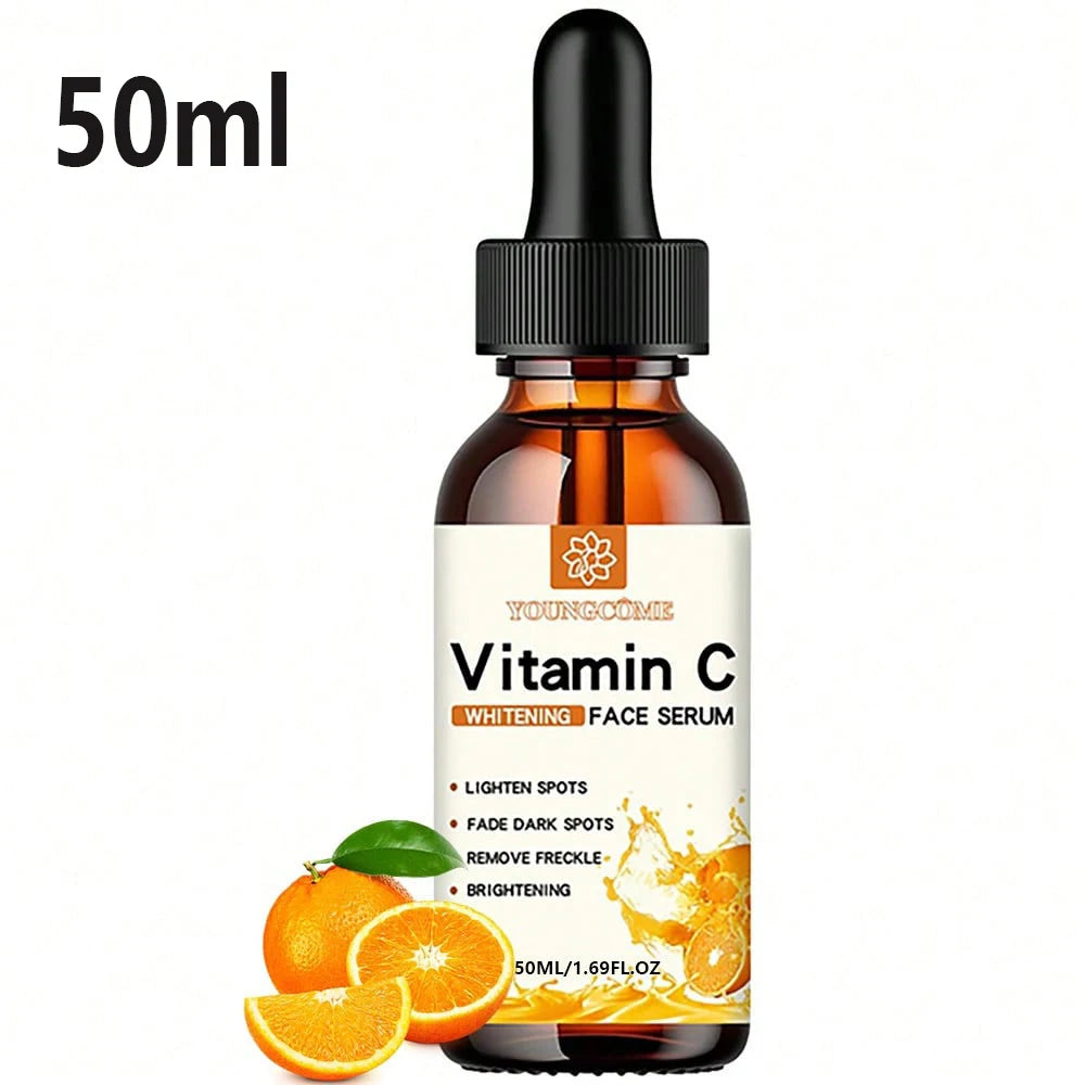 Essence Vitamine C & Acide Hyaluronique — Anti-Âge, Hydratante & Éclaircissante 30ml