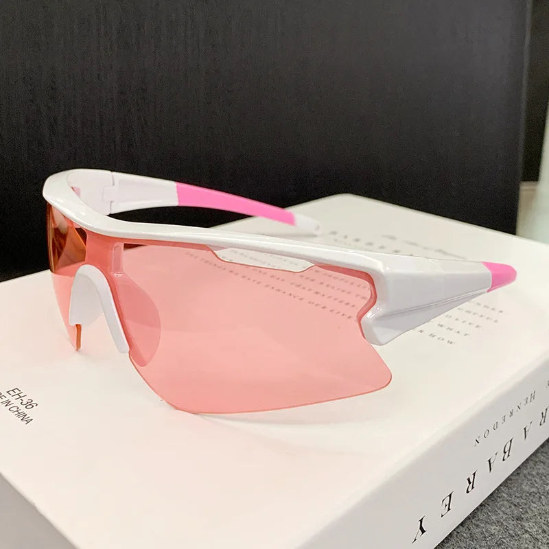 New Spicy Punk Girl Sunglasses Fashion Women Outdoor Sports Vintage Sunglasses Men Cycling Driving Glasses UV400 Goggles