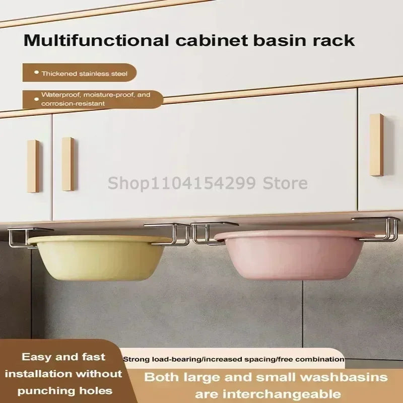 Soporte de esponjas de cocina de acero inoxidable, escurridor de esponjas para fregadero, estante de almacenamiento autoadhesivo, ganchos de pared, organizador de cocina