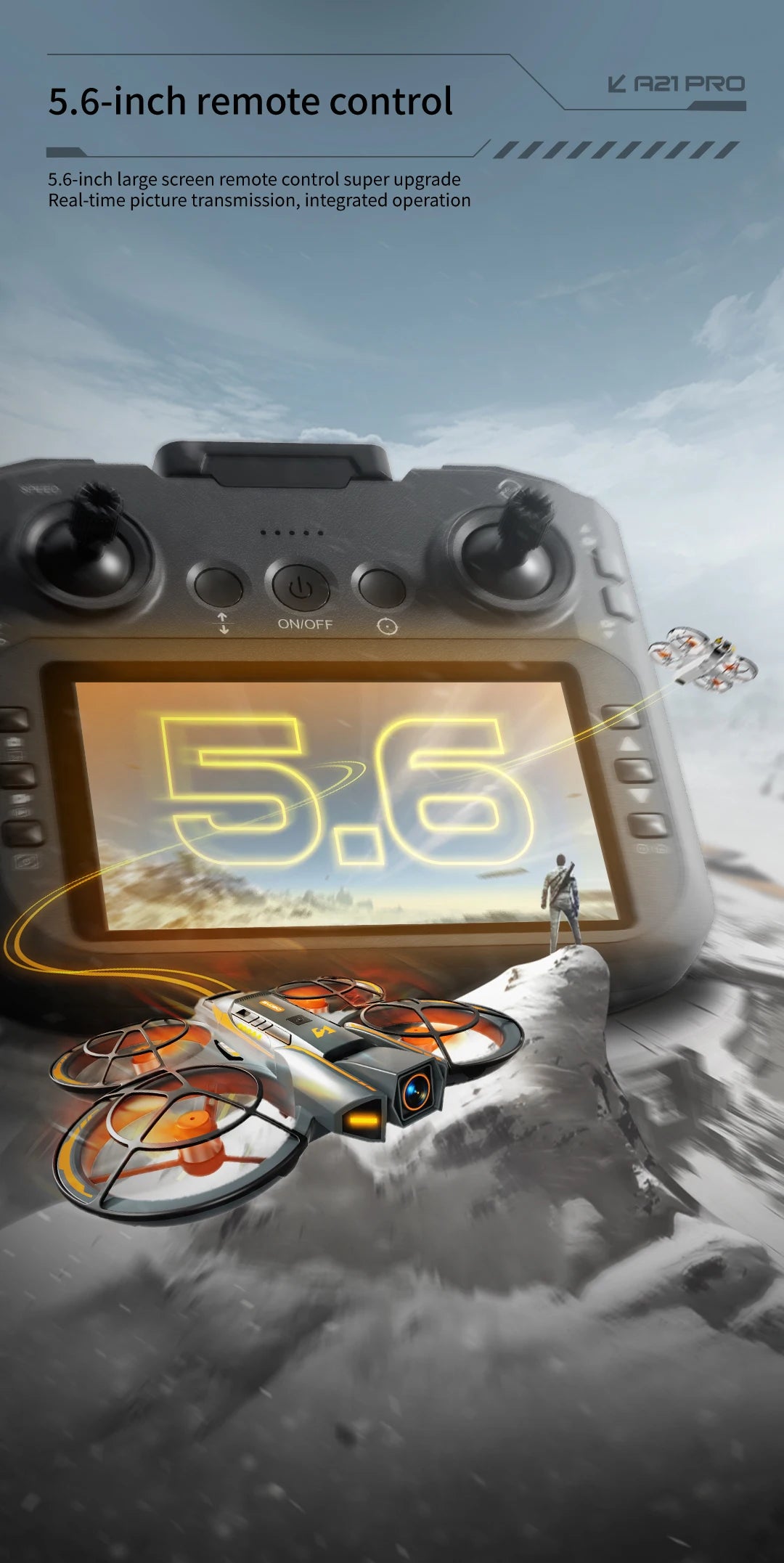 Drone mini 8K GPS professionnel — photographie aérienne HD, caméra 5G, quadricoptère UAV